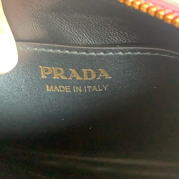 Authentic Prada Saffiano Leather Slim Pouch - Picture 12 of 15